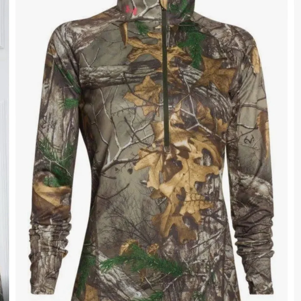 Real tree under armor half zip size small